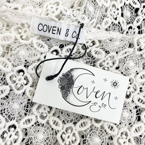 White Floral Kimono - Picture 5 of 6